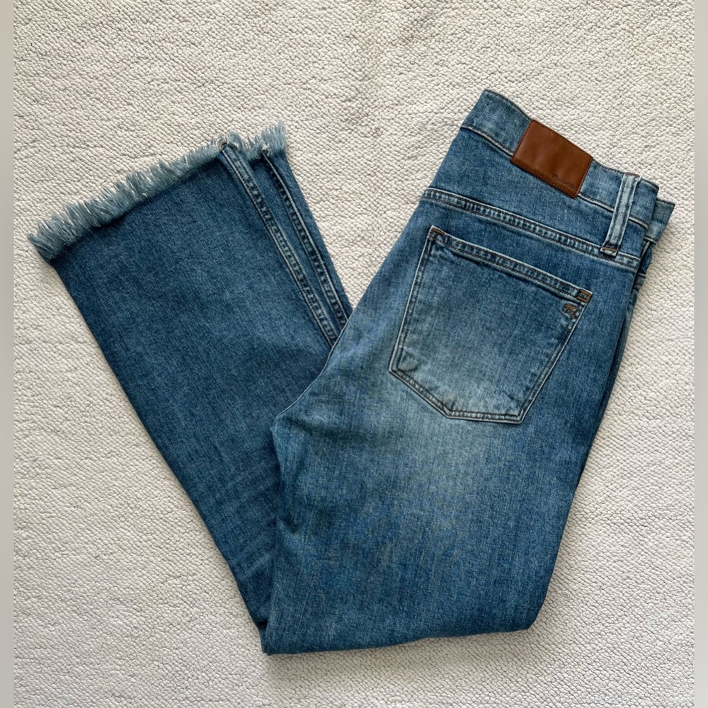 Madewell Cali Demi-Boot Blue Jeans Women’s Size: 29 - Picture 6 of 16